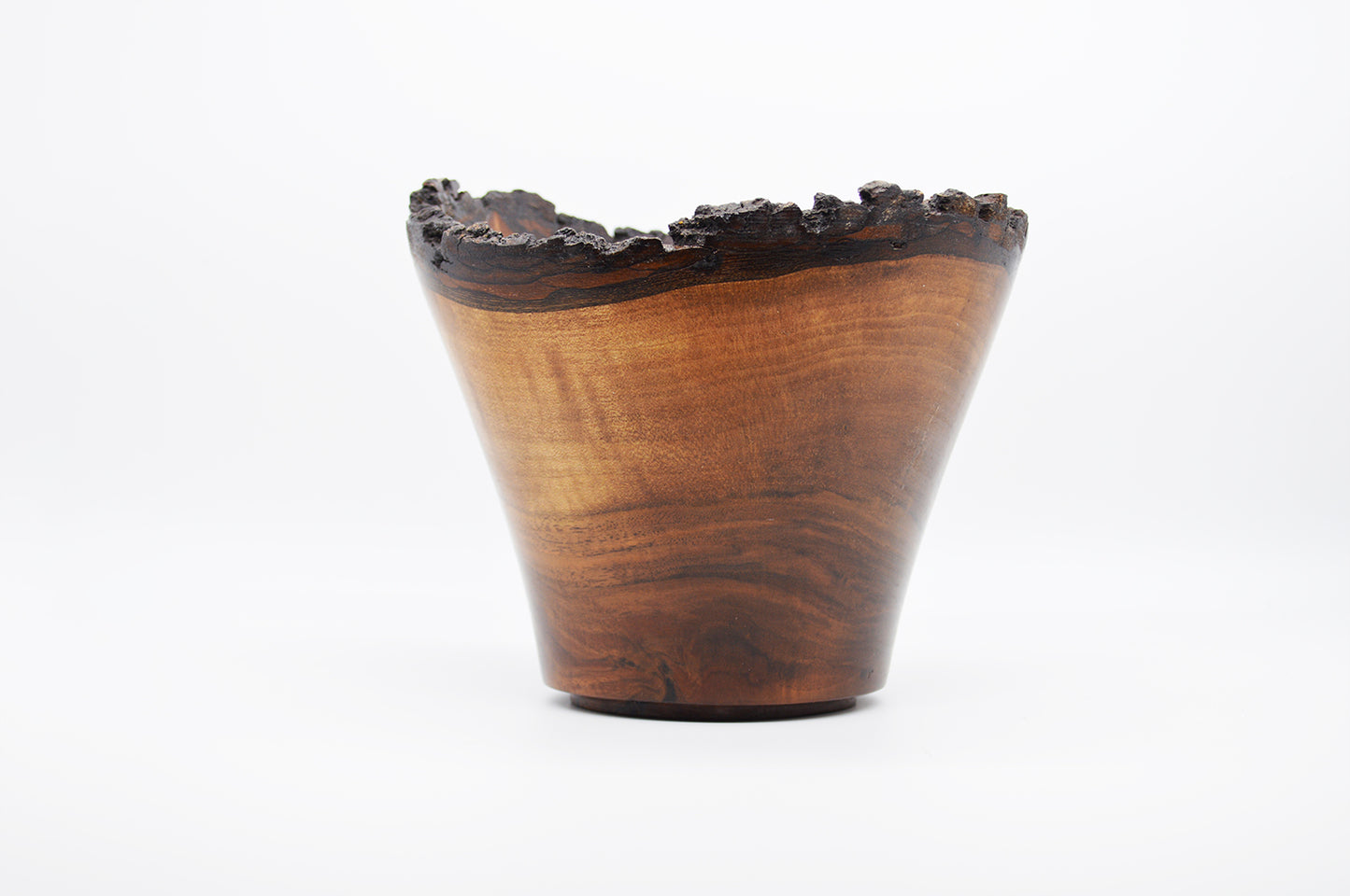 Natural Edge Walnut Bowl | by David Wittenbrock