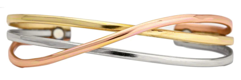 FIRE DANCER, Copper Bracelet, Size M | by Sergio Lub