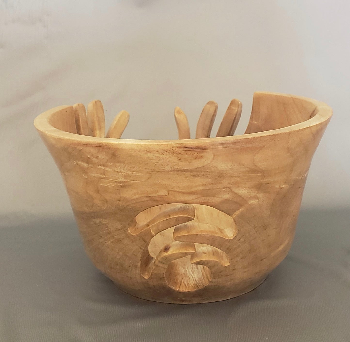 Carved Bay Laurel Bowl | by David Wittenbrock