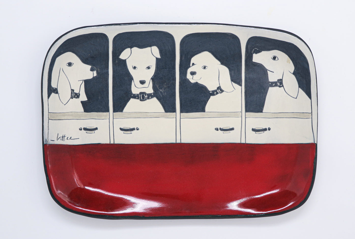 Dog Tray | by Sally Jaffee
