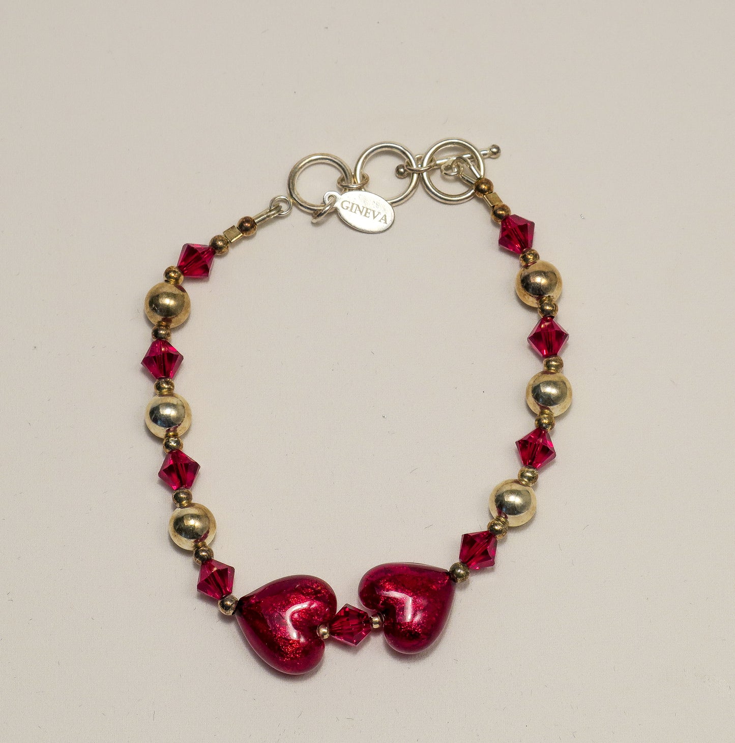 Byzantine Heart Bracelet | by Murano Glass
