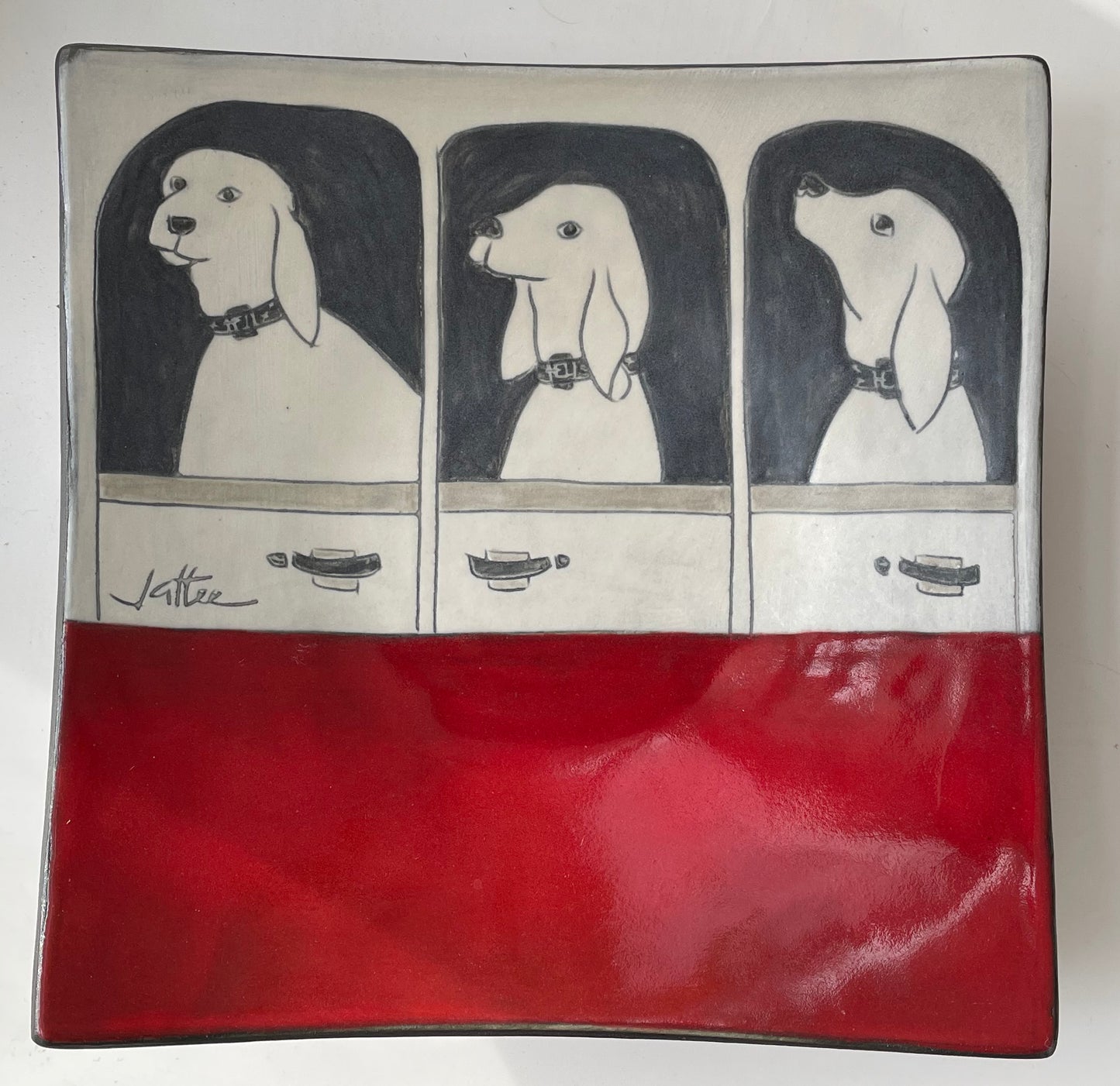 Dog Plate | by Sally Jaffee