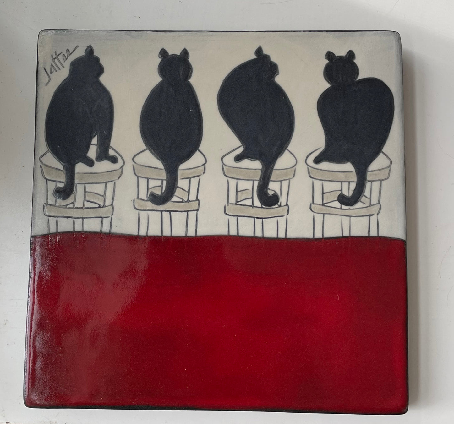Cat Trivet | by Sally Jaffee