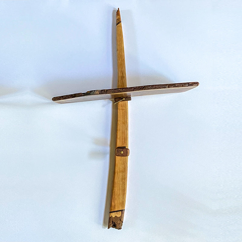two pieces of wood connected