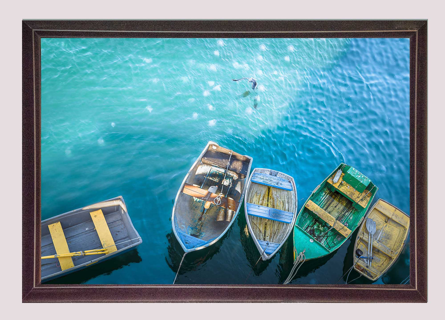 Monterey Boats - Framed Print | by Jonathan Beth