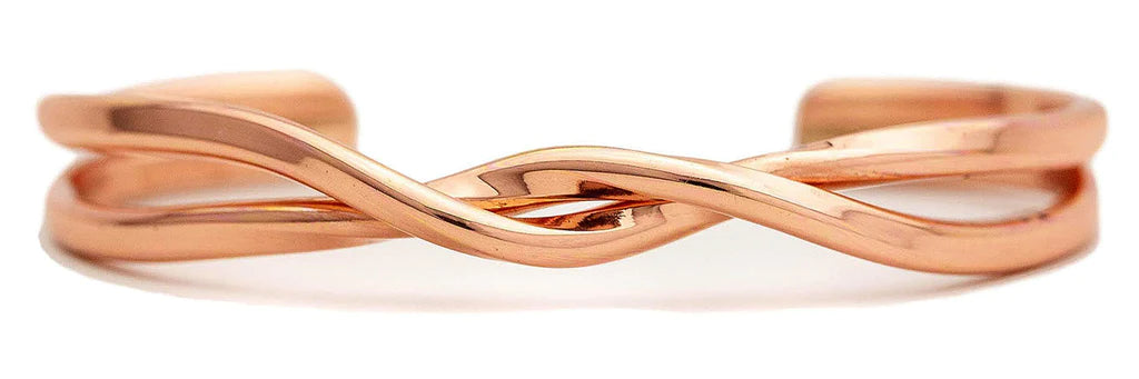 COPPER HELIX, Copper Bracelet, Size M | by Sergio Lub
