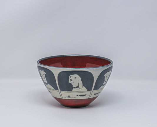 Dog Bowl, larger | by Sally Jaffee